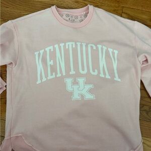 Pressbox Pink Kentucky Women's Sweater